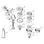 Gear Head Assembly for Stihl FS310