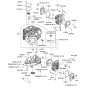 Cylinder & Crankcase for FS600V