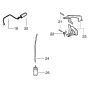 Fuel System & Throttle Assembly for Husqvarna 136LE Chainsaw