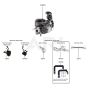 Kawasaki FX600V Engine Parts