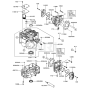 Cylinder & Crankcase for FX850V