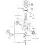 Piston & Crankshaft for FZ340D