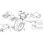Fan Cover for Honda G100K1