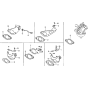 Choke Control Stay Assembly