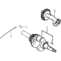 Crankshaft Assembly Loncin G270FD