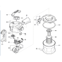 Cordless Dust Extractor Assembly