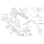 Bosch GCM 8 SDE Saw Assembly