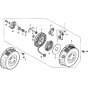 Fan Cover for Honda GD411