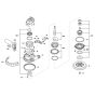Bosch GET 55-125 Sander Assembly