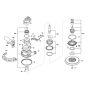 Bosch GET 75-150 Sander Assembly