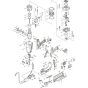 Main Assembly for Makita GF600SE