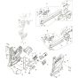 Main Assembly Part 2 for Makita GN420CSE