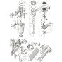 Makita GN900SE Main Assembly