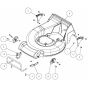 Safety Cover Assembly for OREC GR537PRO (2 Action) Mower