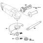 Main Assembly for Bosch Grinder