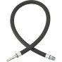 PCL Anti Whip Hose 0.6m Of 7mm I/D Hose, Std Adapt. / Male Thread R 1/4" - HA2108