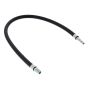 Anti Whip Hose 0.6m 7mm I/D Hose, Std Adapt / Male Thread 1/4" NPT - HA2124N