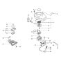 Starter, Magneto, Clutch for HC-1600