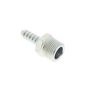 PCL Hose Tail 6.35mm (1/4) I/D Hose To Male Thread R 3/8" (D/PK) - HC6904S