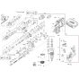 Milwaukee HD18HX Drill Assembly