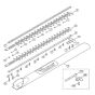 Cutter Bar Assembly for HE 615