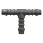 Black 5mm Plastic T-Piece Hose Joiner/Pipe Connector