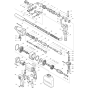 Makita HR2430 Main Assembly