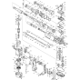 Main Assembly for Makita HR4011C