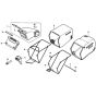 Grass Bag for Honda HRD535 - QME Lawn Mower