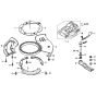 Shutter for Honda HRX537C - TDE Lawn Mower