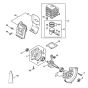 Crankcase for Stihl HS 80