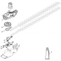 Stihl HSA86 Gear Head Parts