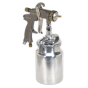 HVLP Suction Feed Spray Gun 1.7mm Set-Up Sealey Part No. HVLP02