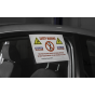 Hybrid/Electric Vehicle Warning Sign Sealey Part No. HYBRIDSIGN
