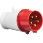 Plug 415 Volt 32 Amp, 5 Pin (RED) - I5.008 - V-TUF Pressure Washer Parts - i5.008