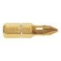 Screwdriver Bits Pozi PZ1 25mm Titanium Pack of 10 by IRWIN - 10504341