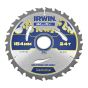 Weldtec Circular Saw Blade 184 x 30mm x 24T ATB by IRWIN - 1897368