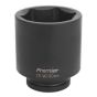 Impact Socket 90mm Deep 1"Sq Drive Sealey Part No. IS190D