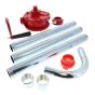 45 Gallon Cast Iron Rotary Barrel Pump with 1" Outlet