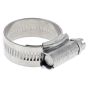 Hose Clip 22-30mm Zinc Plated - Size: 1a - 10 Pack