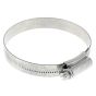 Hose Clip 60-80mm Zinc Plated - Size: 3x - 5 Pack