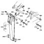 Dipper Arm Assembly for Kubota
