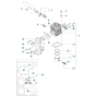 Cylinder, Piston, Muffler Assembly