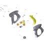 Trigger Handle Assembly for Karcher HD 7-15 G Pressure Washer