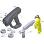 Trigger Handle Assembly for Karcher HD 7-17 M Pressure Washer