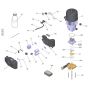 Pump Assembly for Karcher HD 7/12-4 M Cage Pressure Washer