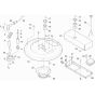 Burner Cover Assembly for Karcher HDS 1000 DE Pressure Washer