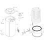Heater Coil Assembly for Karcher HDS 6-10 C Pressure Washer