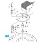 Burner Cover Assembly for Karcher HDS 6-10 C Pressure Washer