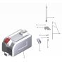 Fuel Tank Assembly for Karcher HDS 8-20 DE Pressure Washer